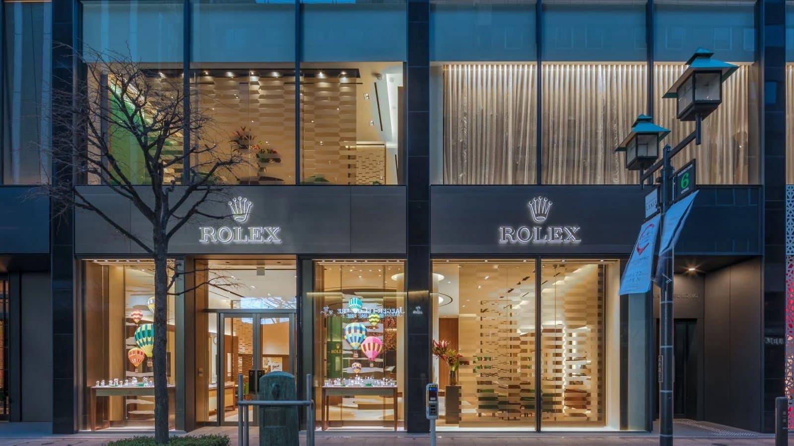 Гиндзедегі «ROLEX» бутигі | Фото: ginza.jp