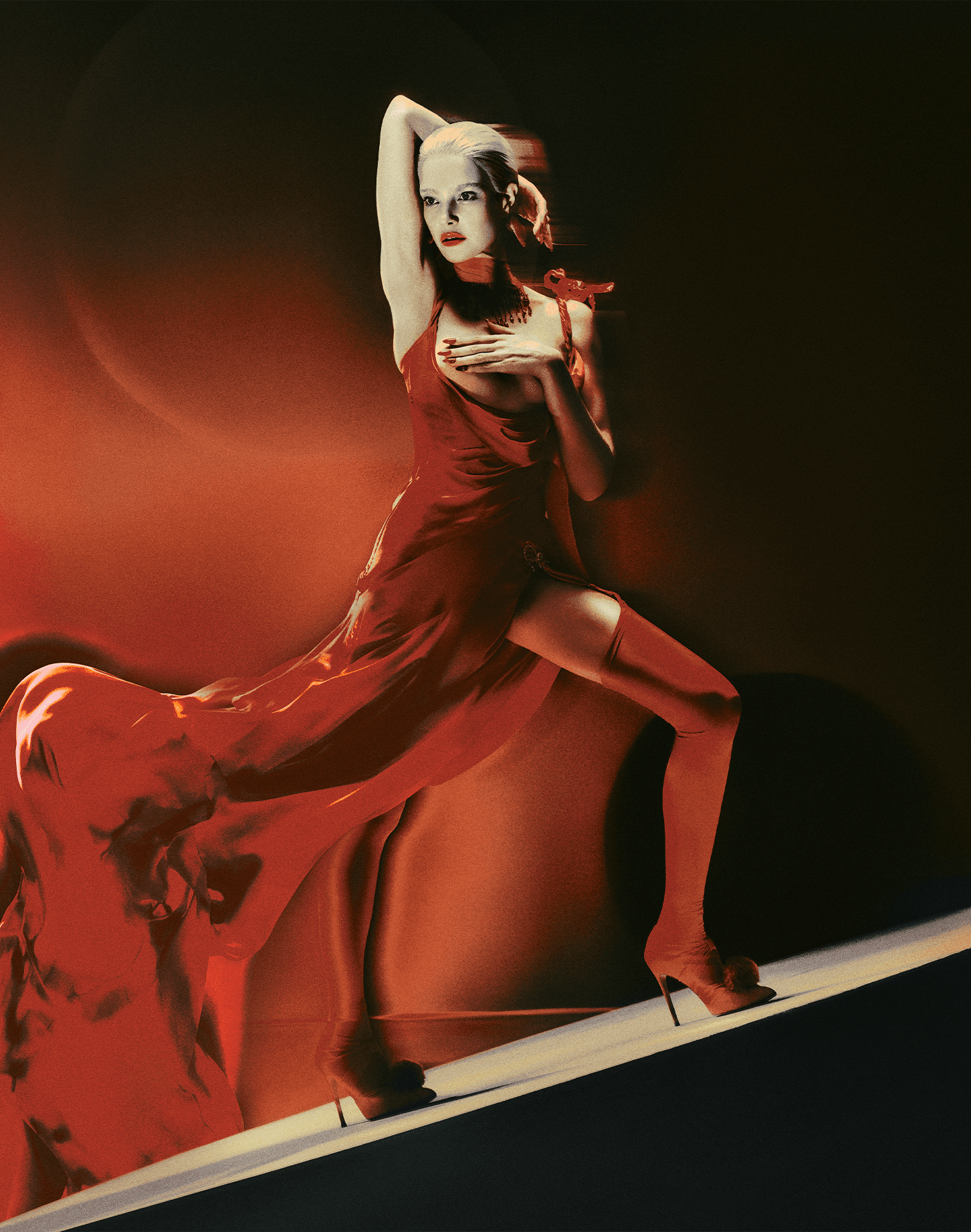 Cabaret Étoile: кампейн новой коллекции Ulyana Sergeenko Haute Couture