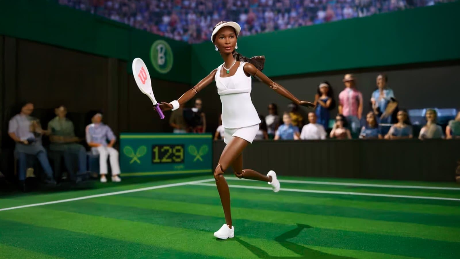 Жаңа Barbie қуыршағы Винус Уильямс бейнесінде | mattel.com