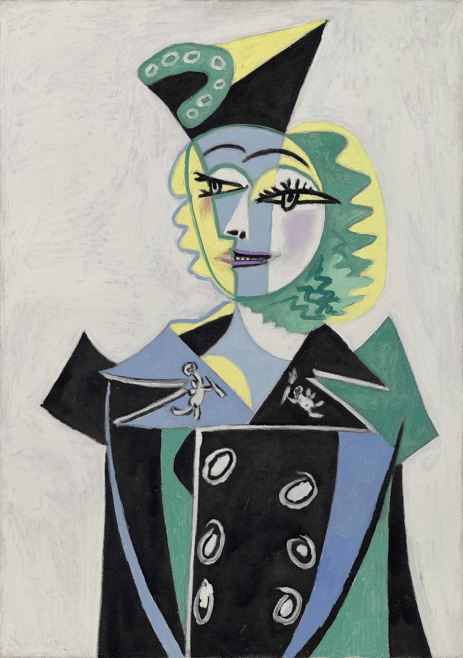 «Portrait of Nusch Éluard», Pablo Picasso, 1937