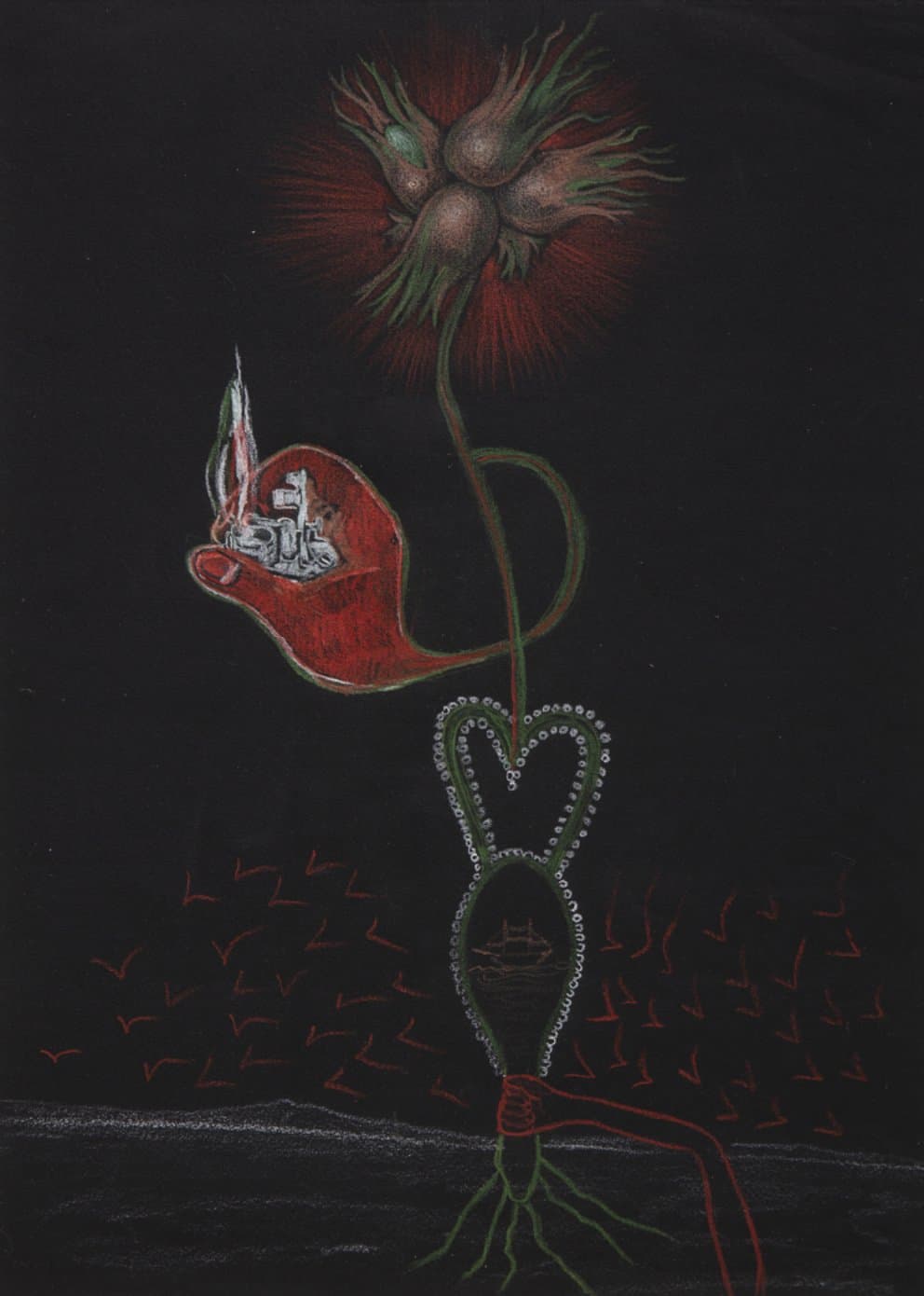 Nusch Éluard, André Breton, Valentine Hugo «Cadavre exquis», 1932
