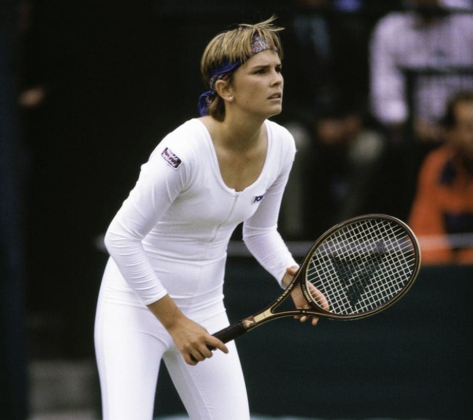 Теннисші Энн Уайт Уимблдон чемпионаты барысында, 1985 жыл | Getty Images