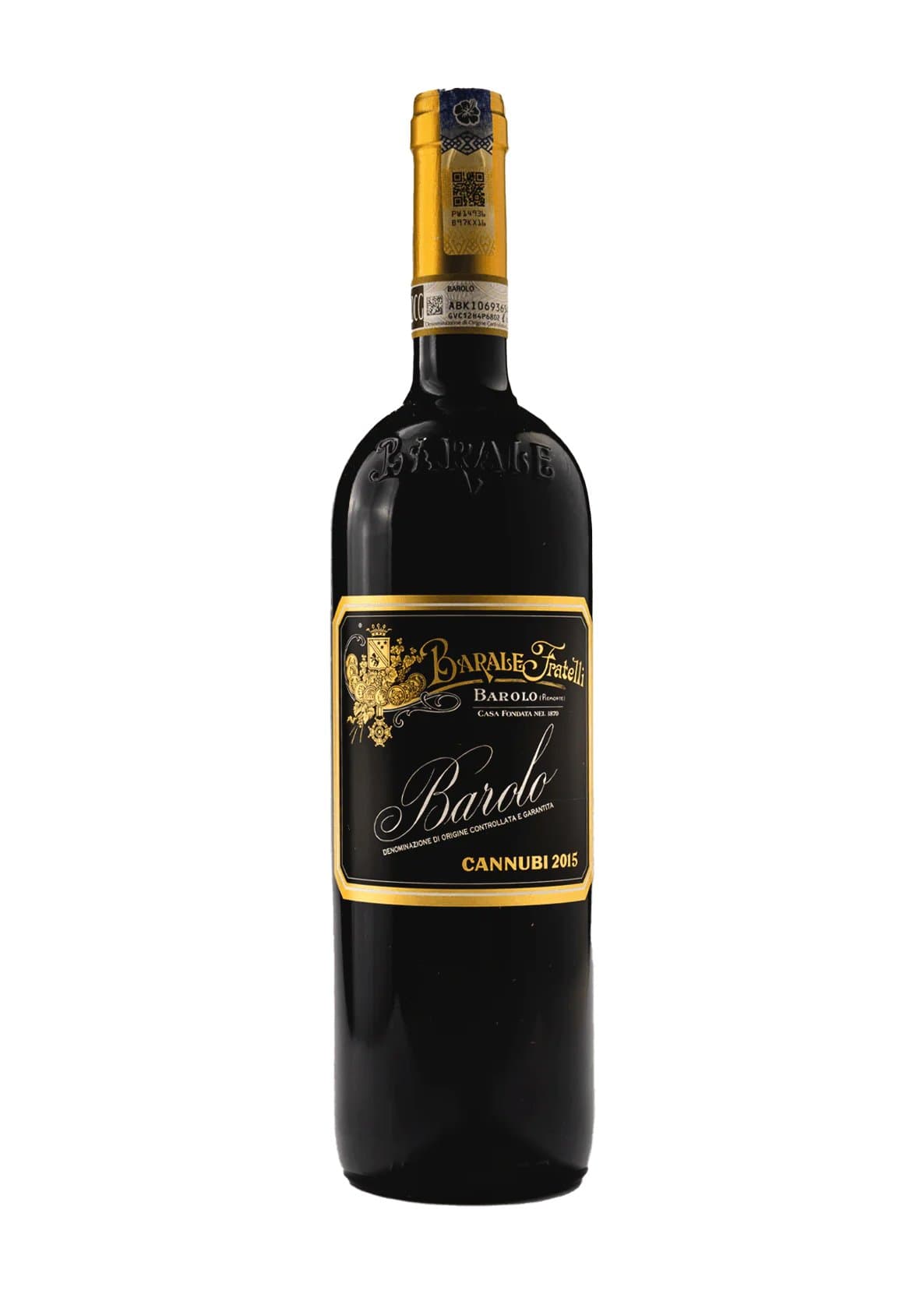 Барале Фрателли Бароло Каннуби DOCG 2015