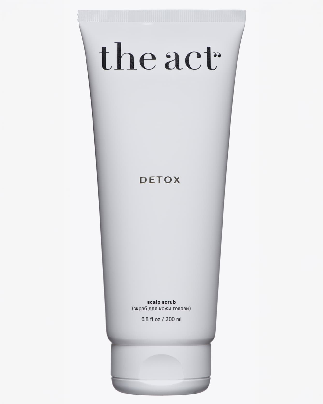 Скраб The Act–Detox Scalp Scrub для глубокого очищения кожи головы | The Act