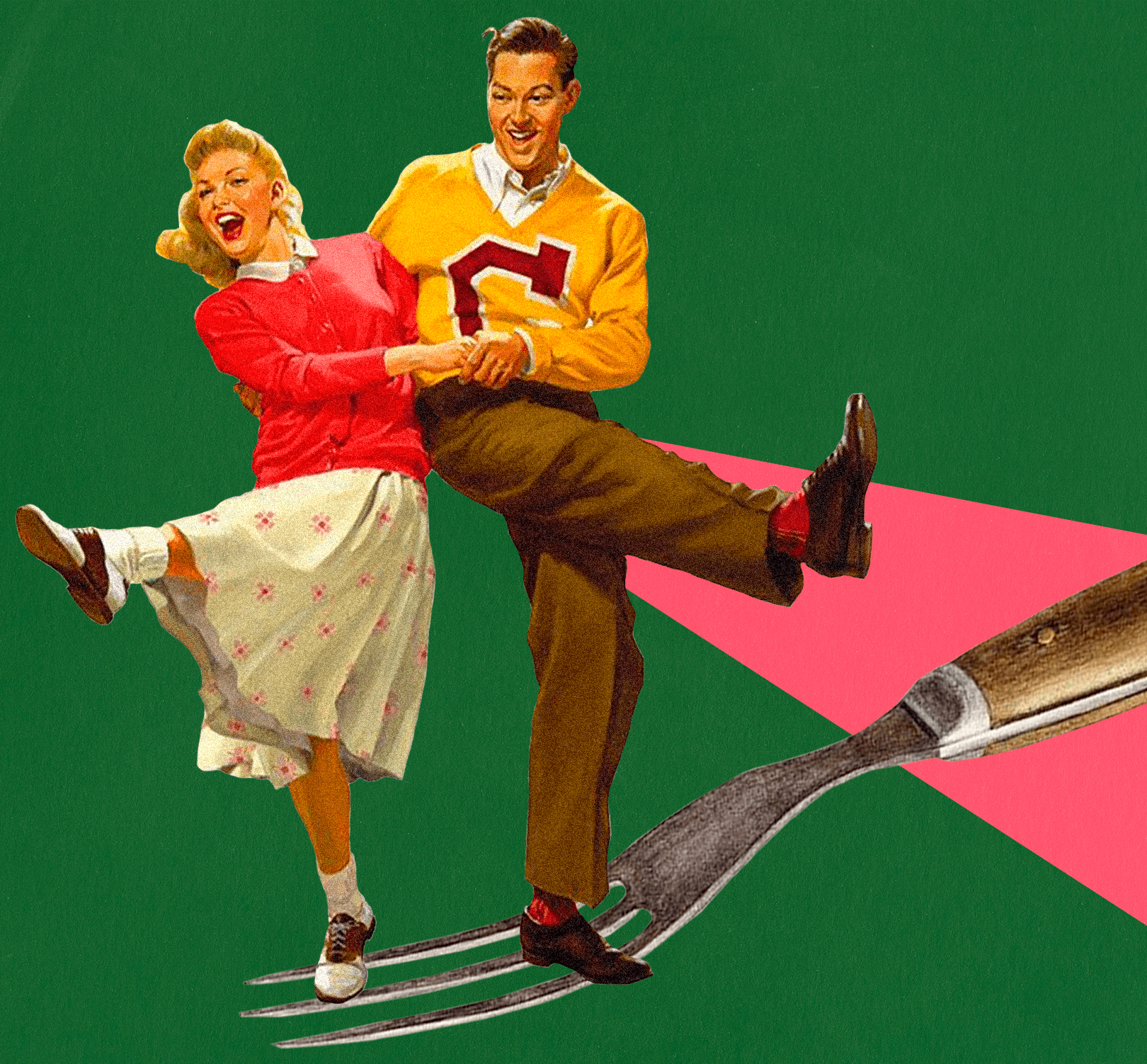 Первое свидание: смех, слезы и еда